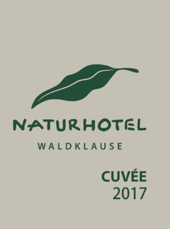 Naturhotel Waldklause Wunschdesign Weinetikett