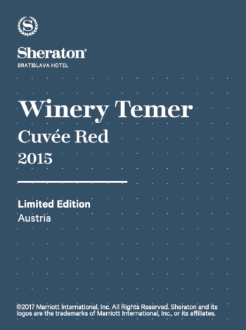 Sheraton Hotel Winery Temer Cuvée Red 2015